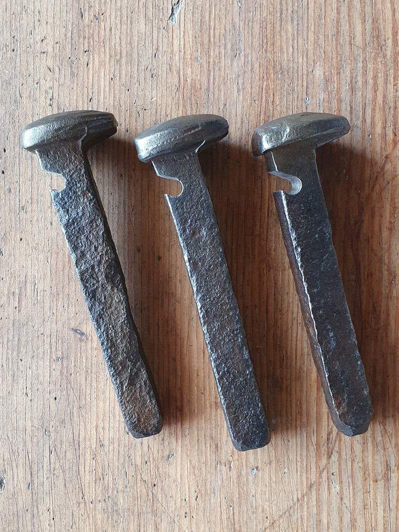 Railroad Spike Bottle Opener