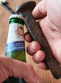 Railroad Spike Bottle Opener