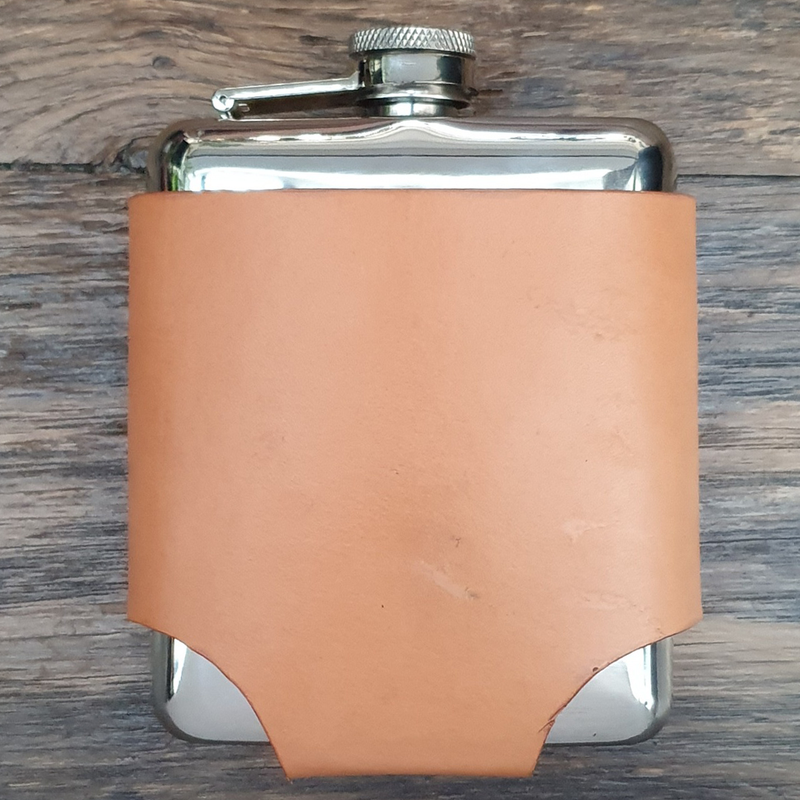 Hip Flask Tan
