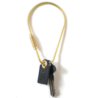 Brass Keyring Teardrop
