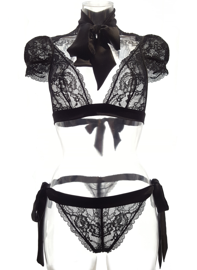 Amelie Kitten Bow Top